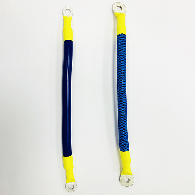 wire positive battery connection cable to starter