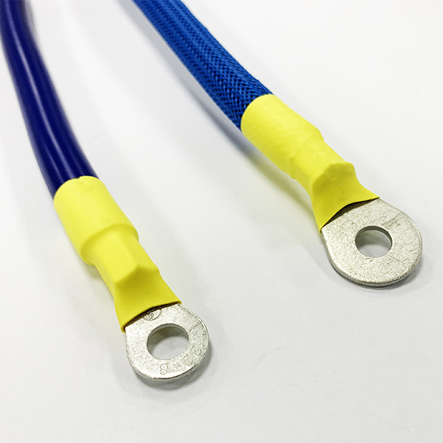 wire positive battery connection cable to starter